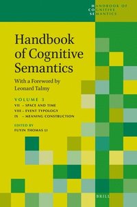 bokomslag Handbook of Cognitive Semantics (Part 3): With a Foreword by Leonard Talmy