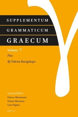 bokomslag Supplementum Grammaticum Graecum 7: Pius