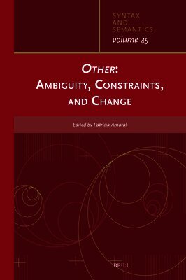 Other: Ambiguity, Constraints, and Change, Inbunden