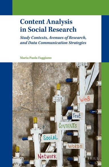 Maria Paola Faggiano - Content Analysis in Social Research, Inbunden