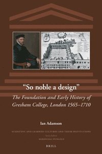 bokomslag "So noble a design"