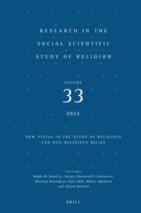 bokomslag Research in the Social Scientific Study of Religion, Volume 33
