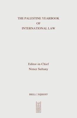 bokomslag Palestine Yearbook of International Law (2023)