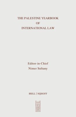 Palestine Yearbook of International Law (2023) 1