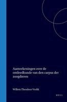 Aanteekeningen Over de Ontleedkunde Van Den Carpus Der Zoogdieren