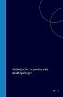 Analogische Toepassing Von Strafbepalingen