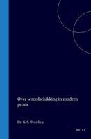 Gerrit Siebe Overdiep - Over Woordschikking in Modern Proza, Inbunden