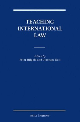 bokomslag Teaching International Law