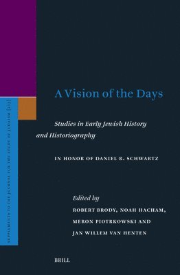 bokomslag A Vision of the Days: Studies in Early Jewish History and Historiography: In Honor of Daniel R. Schwartz