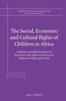 bokomslag The Social, Economic and Cultural Rights of Children in Africa: Challenges and Reflections from the Perspective of the African Charter on the Rights a