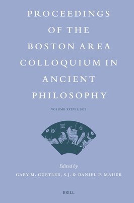 Proceedings of the Boston Area Colloquium in Ancient Philosophy 1