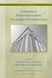 bokomslag Companion to Western Legal Traditions