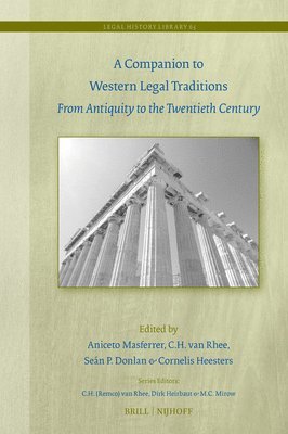 bokomslag A Companion to Western Legal Traditions