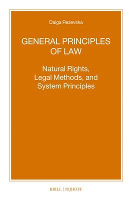 bokomslag General Principles of Law