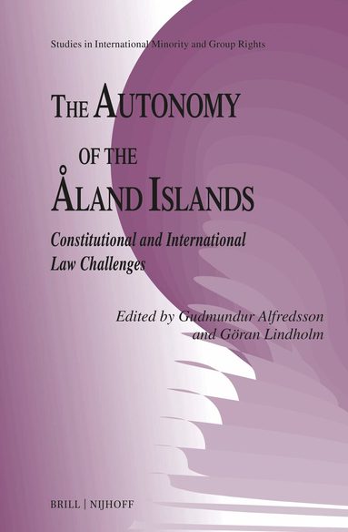Gudmundur Alfredsson - Autonomy of the Åland Islands, Inbunden