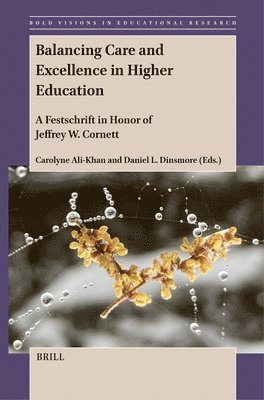 Balancing Care and Excellence in Higher Education: A Festschrift in Honor of Jeffrey W. Cornett 1