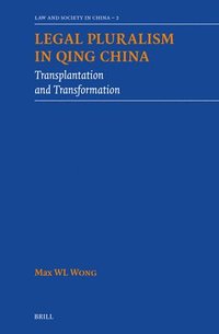bokomslag Legal Pluralism in Qing China