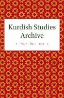 bokomslag Kurdish Studies Archive: Vol. 7 No. 1 2019