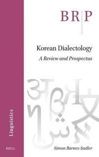 bokomslag Korean Dialectology