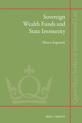 bokomslag Sovereign Wealth Funds and State Immunity