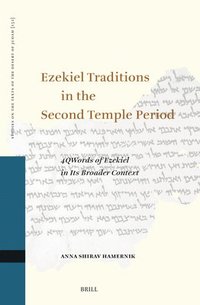 bokomslag Ezekiel Traditions in the Second Temple Period: 4qwords of Ezekiel in Its Broader Context