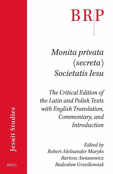 Bartosz Awianowicz - Monita privata (secreta) Societatis Iesu, Häftad