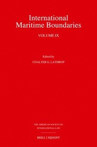 bokomslag International Maritime Boundaries