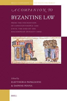 bokomslag A Companion to Byzantine Law