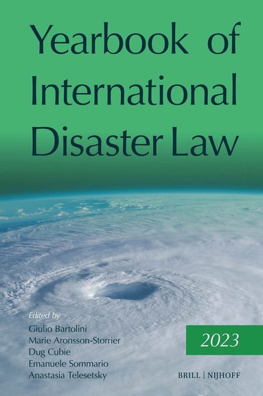 Yearbook of International Disaster Law, Inbunden