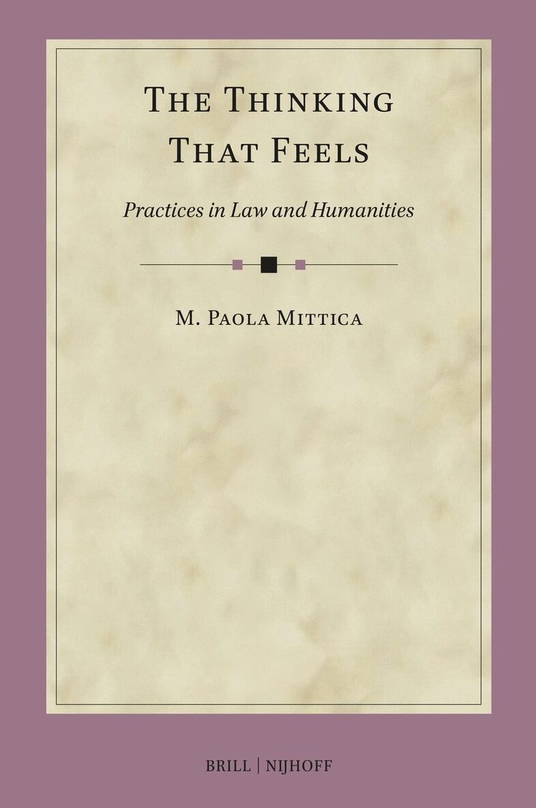 M. Paola Mittica - Thinking That Feels, Inbunden
