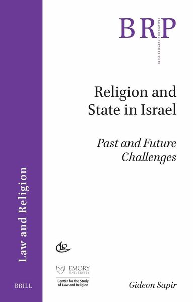Gideon Sapir - Religion and State in Israel, Häftad