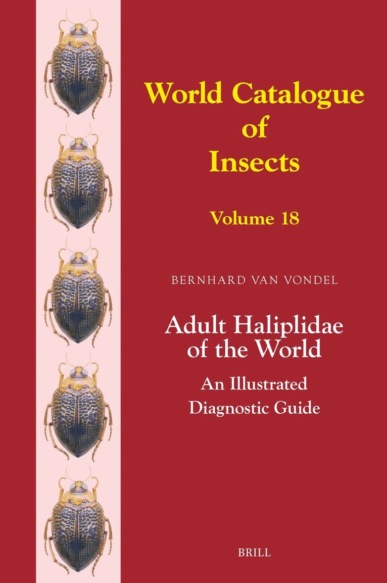 Bernhard van Vondel - Adult Haliplidae of the World, Inbunden