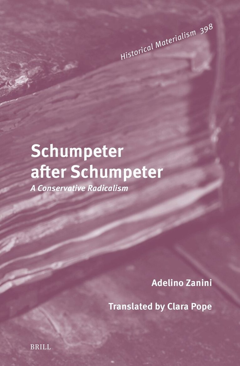 Adelino Zanini - Schumpeter after Schumpeter, Inbunden