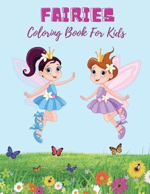 bokomslag Fairies Coloring Book For Kids