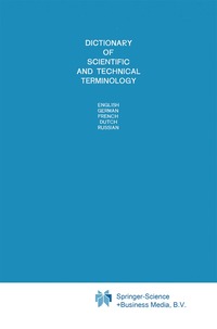 bokomslag Dictionary of Scientific and Technical Terminology