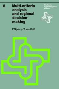 bokomslag Multi-Criteria Analysis and Regional Decision-Making