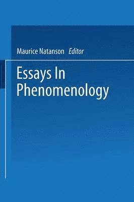 Essays in Phenomenology 1