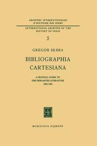 bokomslag Bibliographia Cartesiana