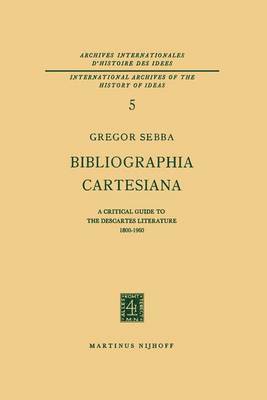 bokomslag Bibliographia Cartesiana