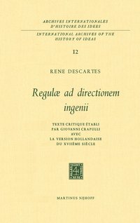 bokomslag Regulæ ad Directionem IngenII