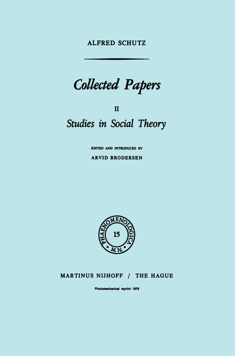 Collected Papers II 1