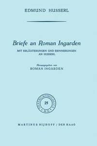 bokomslag Briefe an Roman Ingarden