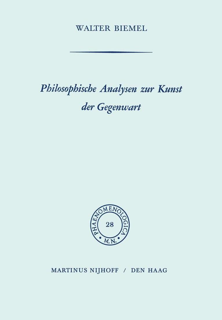 Philosophische Analysen zur Kunst der Gegenwart