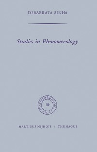 bokomslag Studies in Phenomenology