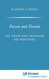 bokomslag Person und Dasein