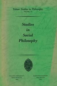 bokomslag Studies in Social Philosophy