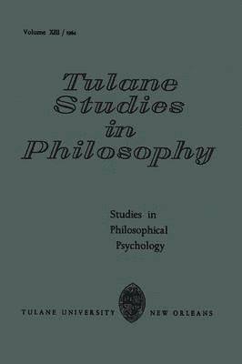 Studies in Philosophical Psychology 1