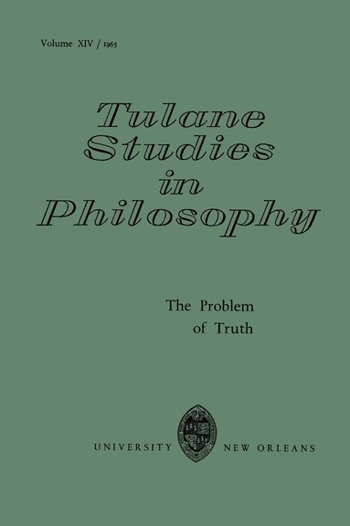 Edward G. Ballard, Shannon DuBose, James K. Feibleman, Donald S. Lee, Harold N. Lee - Problem of Truth, Häftad