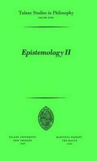 bokomslag Epistemology II