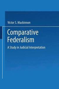 bokomslag Comparative Federalism